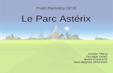 Projet Marketing GE36 Le Parc Astérix