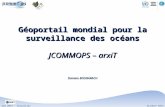 Géoportail  mondial pour la surveillance des océans JCOMMOPS –  arxiT Damien BOURARACH