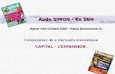 Aude SIMON  –  Ke SUN Master MCE Octobre 2006 - Presse  É conomique (2)