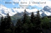 Week-End dans l’Oberland bernois