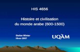 HIS 4656 Histoire et civilisation du monde arabe (600-1500) Stefan Winter Hiver 2007