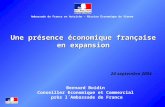 Une présence économique française en expansion