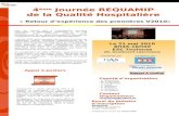 4 ème  Journée REQUAMIP de la Qualité Hospitalière