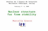 Atelier de l’Espace de Structure Nucléaire Théorique, Saclay February  4 – 6, 2008