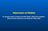 Dépression et Diabète Un synopsis d’après le volume de la WPA intitulé « Dépression et Diabète »