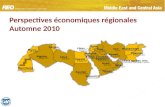 Perspectives économiques régionales  Automne 2010