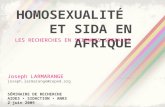 HOMOSEXUALITÉ  ET SIDA EN AFRIQUE
