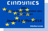 IMC Institut Méditerranéen des Cindyniques Jeudi 3 juillet 2014