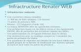 Infractructure Renater  WEB