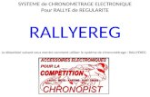 SYSTEME de CHRONOMETRAGE ELECTRONIQUE Pour RALLYE de REGULARITE