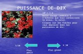PUISSANCE DE DIX