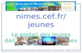 nimes.cef.fr/jeunes Le portail des jeunes dans le diocèse de Nîmes