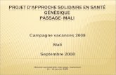 Projet d'Approche Solidaire en Santé Génésique PASSAGE- MALI