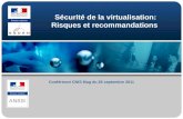 Sécurité de la virtualisation:  Risques et recommandations