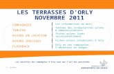LES TERRASSES D’ORLY  NOVEMBRE 2011