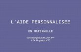 L’AIDE PERSONNALISEE