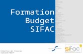 Formation Budget SIFAC