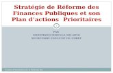 Stratégie de Réforme des Finances Publiques et son Plan d’actions  Prioritaires