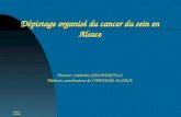 Dépistage organisé du cancer du sein en Alsace