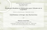 Dossier présenté pour l’obtention d’une Habilitation à Diriger des Recherches par Pierre Courrieu