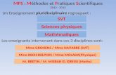 MPS  :  M éthodes et  P ratiques  S cientifiques 2012 - 2013