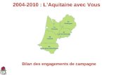 2004-2010 : L’Aquitaine avec Vous