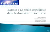 Exposé : La veille stratégique dans le domaine du tourisme