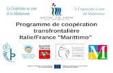 Programme de coopération transfrontalière Italie/France "Marittimo"