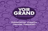 Présentation visuelle (version française)