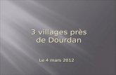 3 villages près de Dourdan