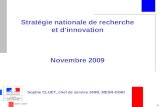 Stratégie nationale de recherche et d’innovation Novembre 2009