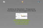 Schéma de Structure - Programme Communal de Développement Rural
