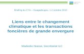 Briefing du CTA â€“ Ouagadougou, 1-2 octobre 2010