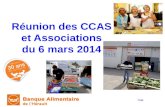 Réunion des CCAS et Associations du 6 mars 2014