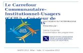 Le Carrefour Communautaire-Institutionnel-Usagers (CCIU) : Créateur de rapprochements