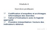 Module 6  Exercices pratiques