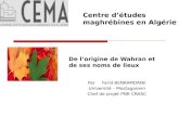 Centre d’études maghrébines en Algérie