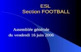 ESL  Section FOOTBALL