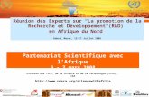 Partenariat Scientifique avec l’Afrique 3 - 7 mars 2008