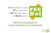 Espace collaboratif Guide pratique d’utilisation