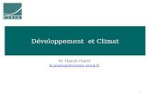 Développement  et Climat