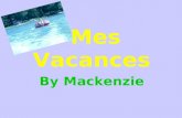 Mes Vacances By Mackenzie