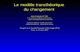 Le  modèle transthéorique  du changement