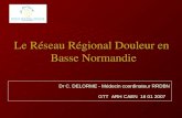 Le Réseau Régional Douleur en Basse Normandie