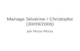Mariage Sévérine / Christophe (30/09/2006)