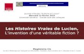 Les  Histoires Vraies  de Lucien, L'invention d'une véritable fiction ?