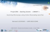 Projet ERC  â€“  Starting Grants    « SMART » Scanning Microscopy using Active Resonating nanoTips