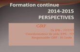 Formation continue  2014-2015  PERSPECTIVES