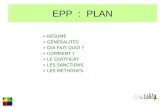 EPP  :  PLAN