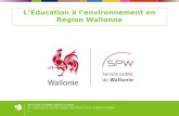 L’Education à l’environnement en Région Wallonne